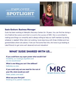 Employee Spotlight on Susie Graham