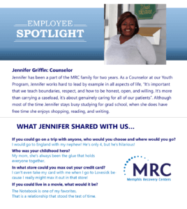 Employee Spotlight on Jennifer Griffin