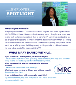 Employee Spotlight on Mary Rodgers