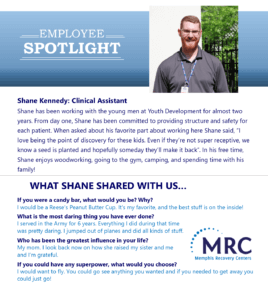 Employee Spotlight on Shane Kennedy