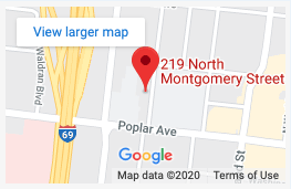 memphis recovery centers google map result for montgomery street