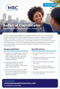 MRC Referral Coordinator Job Ad 2